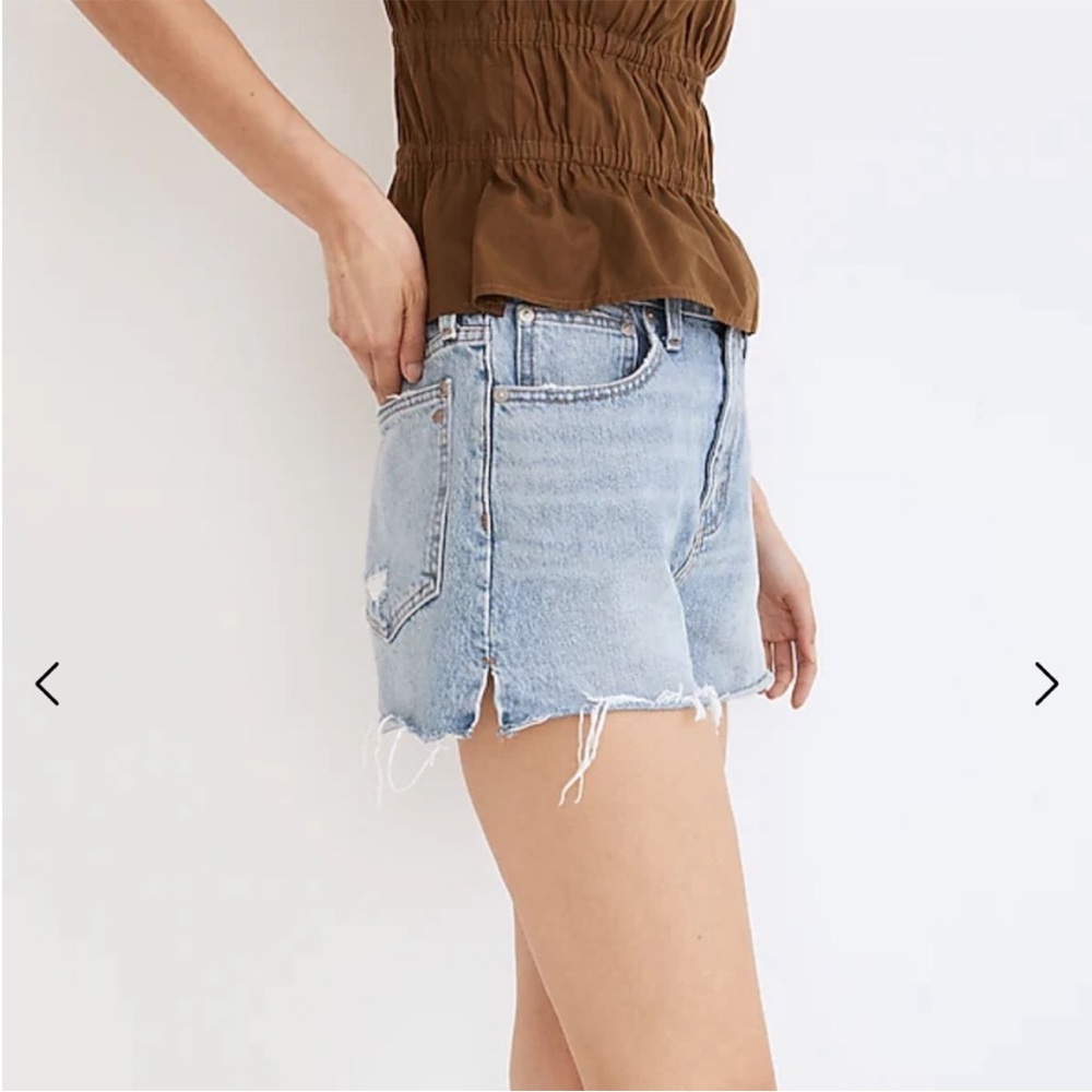 Madewell Light Blue Jean Shorts